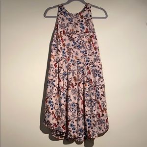 Lush Pink Floral Dress